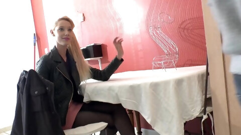 Hot Kimber Delice loves wearing stockings and heels while having sex