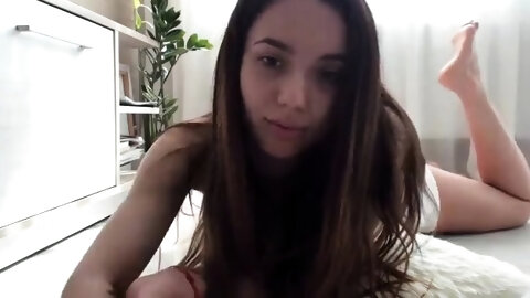 Brunette Solo Webcam Masturbation