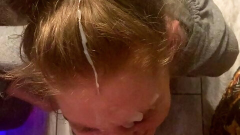 Facial ropes for my favorite cocksucker