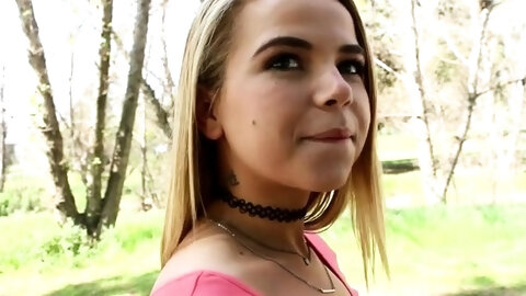 Delightful blonde maid Alina West fulfills fucking dream