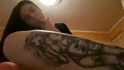 I get excited just from touching my tits