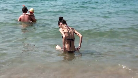 skinny teen rough party banged