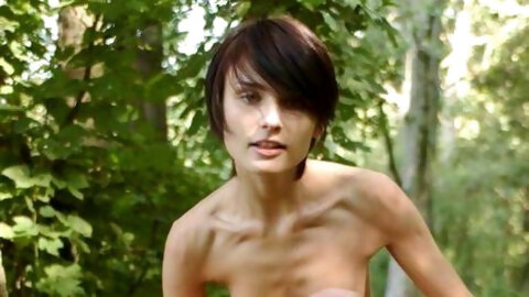 Skinny blonde slut in black stockings has a hard cock plowing her cunt