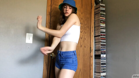 Cute and Raunchy Teen Caudia Demoro