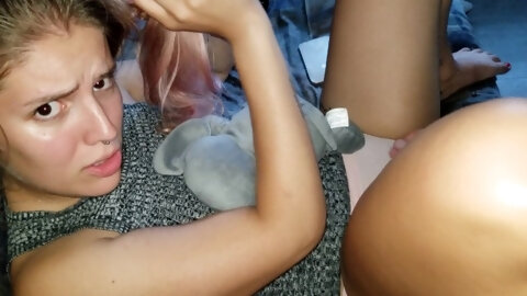 Cute teen and her daddy make a sex deal!