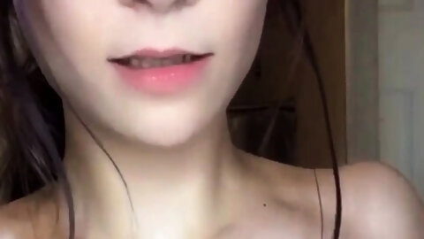 SMALL TIT BRUNETTE TATTOOED TEEN GIRLFRIEND CAUGHT IN SHOWER