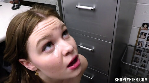 Insolent nude teen fitted with the right inches in her tiny peach