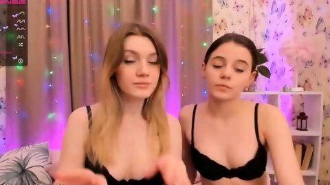 Amateur pantyhouse webcam teen strips and strokes her vagina